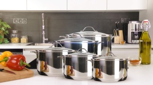 Oala Tefal Intuition XL 36 cm 175 l Inox Compatibila cu Inductie Capac din Sticla - Img 8