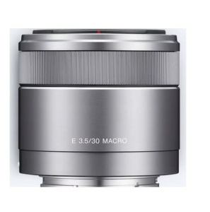 Obiectiv macro Sony SEL-30M35 (distanta focala fixa, 30 mm, F3.5, APS-C, potrivit pentru seriile A6000, A5100, A5000 si Nex, montura E) argintiu - Img 2