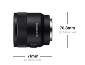 Obiectiv macro Sony SEL-50M28, 50 mm, F2.8, Full Frame, Negru - Img 3