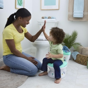 Olita copii Disney Baby Stitch 2-in-1 cu sunete de spalare abtibilduri si sezut detasabil - Img 8