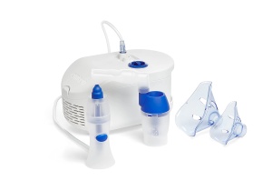 OMRON X102 Total 2-in-1 Inhalator de dus nazal - Inhalator pentru adulti si copii; pentru tratamentul eficient al bolilor respiratorii, alergiilor si racelilor; cu accesorii de inalta calitate - Img 2