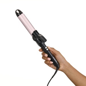 Ondulator BaByliss C332E 32mm, 10 temperaturi, negru si roz - Img 5