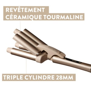 Ondulator Demeliss WAVES, 10 temperaturi, turmalin-ceramica, pentru toate tipurile de par - Img 5