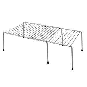 Organizator extensibil Metaltex Adapto Polytherm argintiu 24-57 cm
