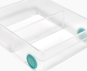 Organizator frigider Joseph Joseph FridgeStore XL maner si role BPA-free transparent - Img 2