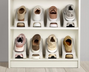 Organizator pantofi Joseph Joseph Shoe-In compact 6 bucati design antialunecare - Img 5