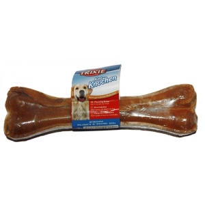 Os de mestecat Trixie 2791, 17 cm, 90 g, din piele de vita