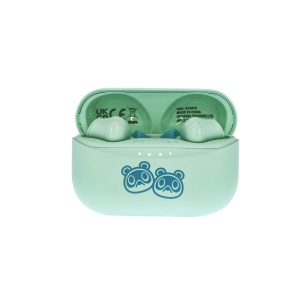 OTL Technologies AC0875 TWS Casti fara fir cu carcasa de incarcare - Animal Crossing, Verde - Img 2