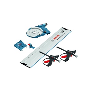 Pachet de accesorii Bosch Professional System FSN OFA 32 KIT 800 (include sina de ghidare cu grila de gauri, adaptor pentru sina de ghidare, 2 cleme de prindere, adaptor suplimentar) - Img 1