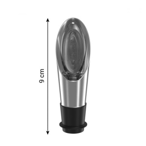Pahar pentru vin Tescoma UNO VINO cu dozator si dop din inox si silicon - Img 5