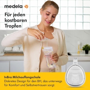 Pahare colectoare Medela InBra, 30 ml, design ergonomic, BPA-free - Img 2