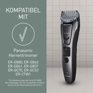 Panasonic WER9605Y136 Lama de schimb pentru ER-GB80/70/62/61/60/37/36, ER-CA70/35, ER5209, ER-GC63/53/70/50/20, ER-GS60 si ER-CTW1 Barba, par corporal si aparat de tuns par - Img 4