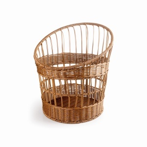 Panera Baguette Lacor 63493, 32 x 42 cm, Polypropylen cu inox, Maro