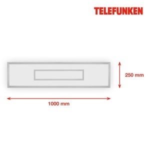 Panou LED TELEFUNKEN RGB, Dimmabil, 21W, Culoare Argintie - Img 10