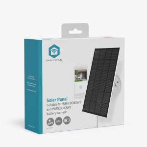 Panou Solar Nedis WIFICBO30WT 4.5 V DC 0.5 A Micro USB Cablu 3 m - Img 8