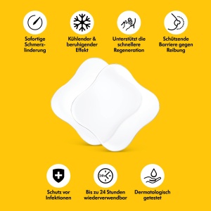 Panseuri hidrogel Medela 4 bucati, steril, pentru dureri si crapaturi la san - Img 3