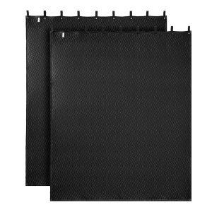 Panza Acustica VEVOR 2 Bucati 2438x2032 mm, Negru, Rezistenta la Zgomot