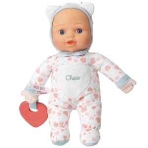 Papusa Chicco cu Inima Moale, Beisser pentru Dinti, Lavabila, Roz