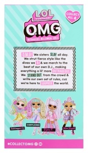 Papusa de Moda L.O.L. Surprise OMG Miss Royale Include 1 papusa cu outfit fabulos - Img 4