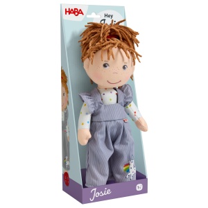 Papusa din Material HABA Josie 30 cm, Papusa de Jucarie pentru Copii, Design Scandinav - Img 8