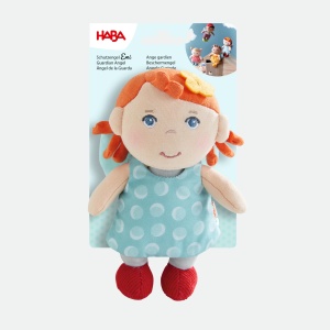 Papusa din material textil HABA EMI, 15 cm, pentru bebelusi si copii, lavabila - Img 8