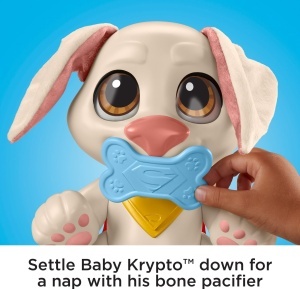 Papusa Krypto Fisher-Price - Jucarie interactiva cu sunete si accesorii, pentru copii de la 3 ani - Img 6