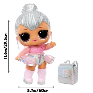 Papusa L.O.L. Surprise Big B.B-Kitty Queen cu accesorii, 137 kg - Img 5