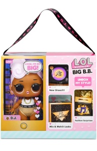 Papusa L.O.L. Surprise D.J. 27,9 cm cu accesorii si set de birou - Img 1