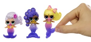 Papusa L.O.L. Surprise Mermaids Makeover Magic - 6 Figurine, Culoare Schimbabila, 4 Ani - Img 7