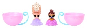 Papusa L.O.L. Surprise Princess Baby Sisters cu functie de schimbare a culorii, accesorii incluse - Img 5