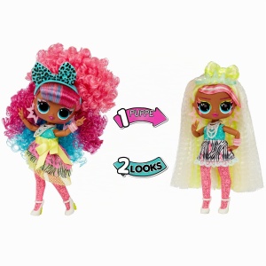 Papusa L.O.L. Surprise Tweens Curls-2-Crimps Cora cu 20 surprize, accesorii si stilizare - Img 6
