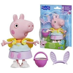 Papusa Peppa Pig cu Accesorii Primavara, 15 cm, Usor de Imbracat - Img 2
