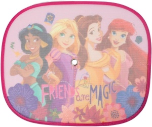 Parasolar auto Disney Prinzessinnen 44x35 cm - UV Protectie, Design Roz - Img 2