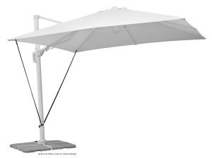 Parbriz Schneider pentru umbrele de soare in consola, 313-00, Curea din poliester negru, 0,09 kg, 273 x 2 x 0,2 cm, Antracit - Img 2