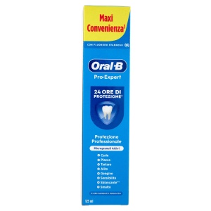 Pasta de dinti Oral-B Pro-Expert, 125 ml, protectie antibacteriana, aroma dulce-menta