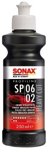 Pasta de slefuire SONAX PROFILINE SP 06-02, 250 ml, silicon-free, pentru toate tipurile de lacuri
