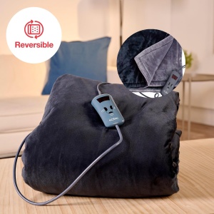 Patura electrica Solac CT8608 Reikiavik 10 trepte de temperatura 140x180 cm Fleece ultra-moale Timer 9 ore - Img 5