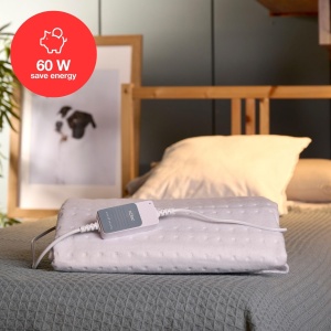 Patura electrica Solac Norway 60W, 150x80 cm, 3 nivele de caldura - Img 2