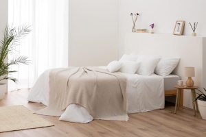 Patura multifunctionala Todocama, 230 x 260 cm, culoare bej - Img 8