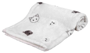 Patura pentru animale Trixie Decke Mimi, 70 50 cm, gri deschis