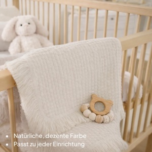 Paturica Lionelo Bamboo Blanket 100 Bumbac Antibacteriana 6 Straturi 100x70 cm - Img 8