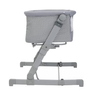 Patut pentru bebelusi Chicco Next2Me Go, ajustabil, gri deschis, cu aerisire - Img 5