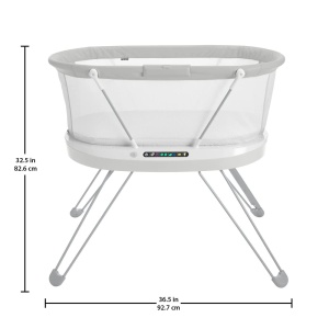Patut pentru bebelusi Fisher-Price GXL76 Premium cu Smart Connect lumina de veghe si functii inteligente - Img 9