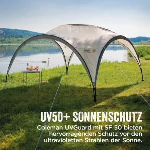 Pavilion de Gradina Coleman Event Shelter Pro M, 3x3 m, UV Protectie, Gri-Verde - Img 3