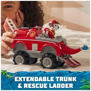 PAW Patrol Jungle Pups Marshall Vehicul Transformabil cu Figurina Detasabila - Img 7