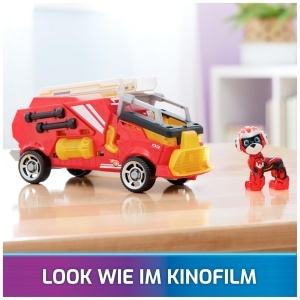 PAW Patrol Mighty Kinofilm Vehicul Marshall cu Lumini si Sunete pentru Copii 3 - Img 3