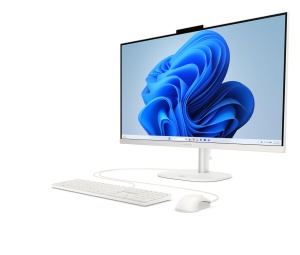 PC All-in-One HP OmniStudio 27-cv0205ng, 27 inch, AMD Ryzen 5, 16 GB RAM, 1 TB SSD, Alb - Img 2