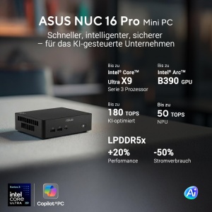PC Compact ASUS NUC 16 Pro RNUC16GDKU760002, Intel Core Ultra 7, Wi-Fi 7, Bluetooth 6.0 - Img 4