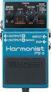 Pedal pentru chitara BOSS PS-6, 3-stimuri, NegruAlbastru - Img 4