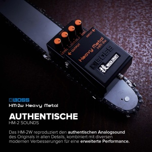 Pedala de Distorsiune BOSS HM-2W, Analogica, Waza Craft, Sunet Heavy Metal - Img 3